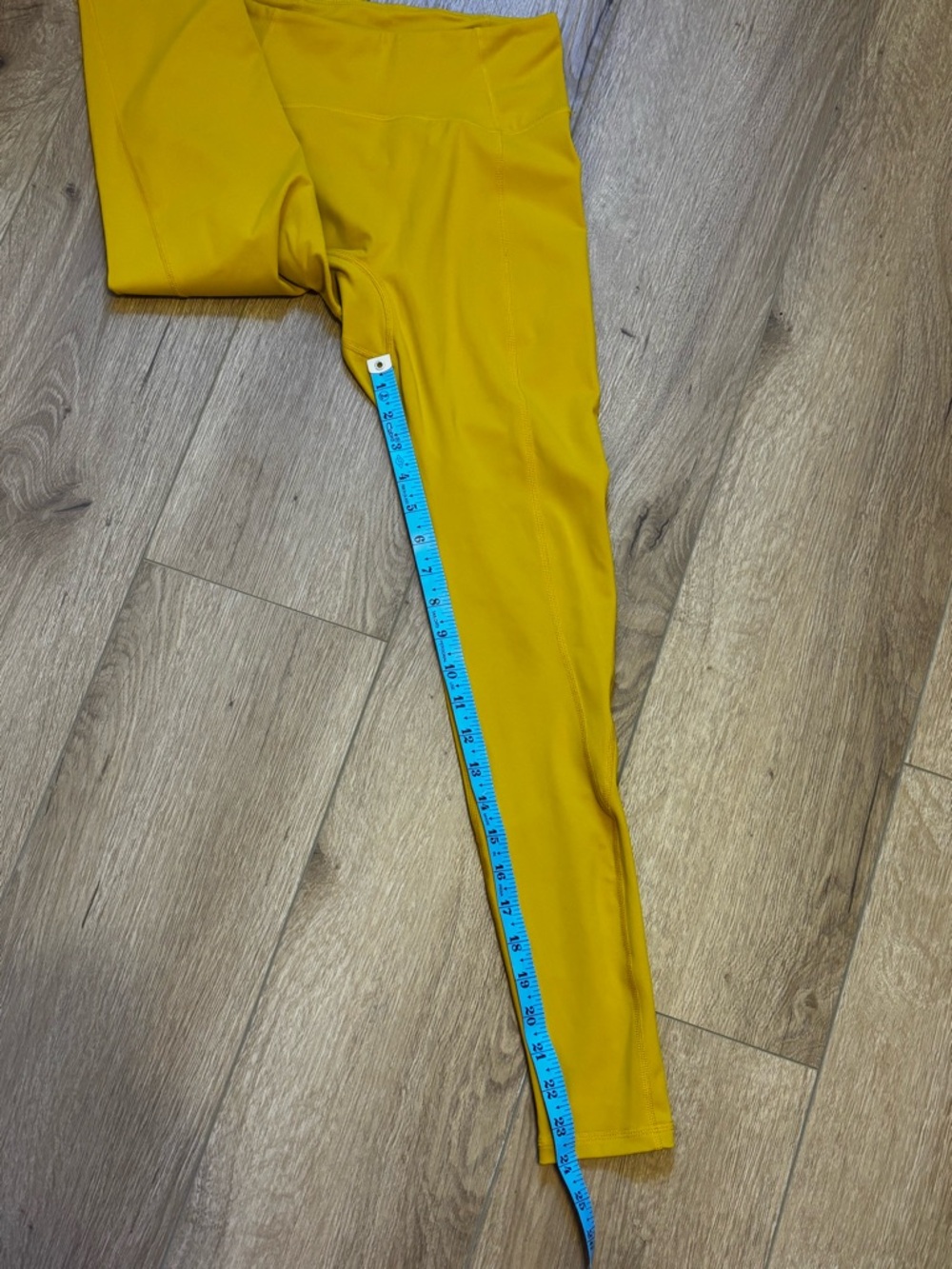Buffbunny Collection Yellow High-Rise Leggings Size Small - Picture 2 of 5
